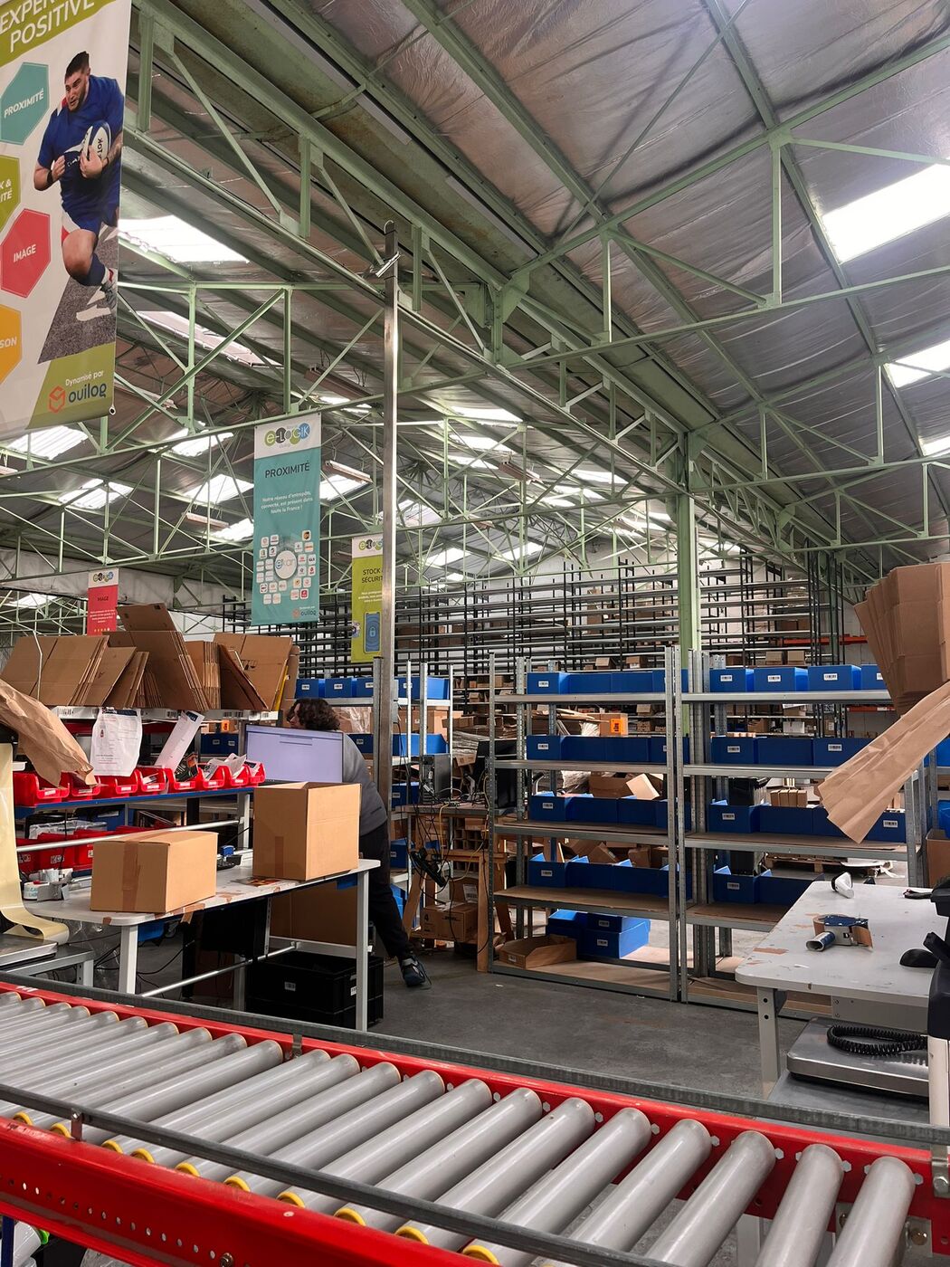 Préparation de commandes chez Ouilog